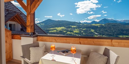 Hundehotel - Pools: Innenpool - Trentino-Südtirol - Ausblick vom Zimmer - Sonnenhotel Adler Nature Spa Adults only