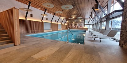 Hundehotel - Pools: Innenpool - Morter/Latsch VINSCHGAU - Hotel Zebru