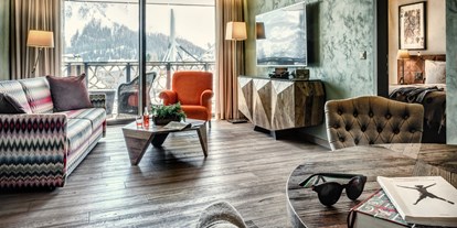 Hundehotel - Verpflegung: Frühstück - PLZ 7250 (Schweiz) - One Bedroom Appartement - Valsana Hotel Arosa