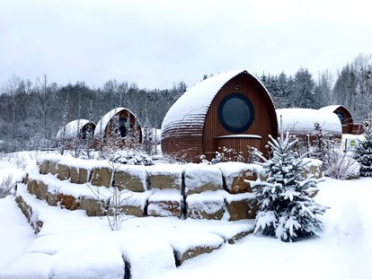 Hundehotel - Preisniveau: günstig - Moselle - Winter im Glamping Resort Bliesgau - Glamping Resort Biosphäre Bliesgau