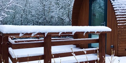 Hundehotel - Umgebungsschwerpunkt: am Land - PLZ 66271 (Deutschland) - Winter im Glamping Resort Bliesgau - Glamping Resort Biosphäre Bliesgau