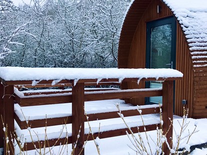 Hundehotel - Preisniveau: günstig - Deutschland - Winter im Glamping Resort Bliesgau - Glamping Resort Biosphäre Bliesgau