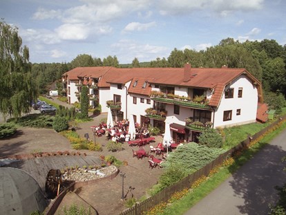 Hundehotel - Umgebungsschwerpunkt: am Land - Sachsen-Anhalt Süd - Hotel & Restaurant Sackwitzer Mühle