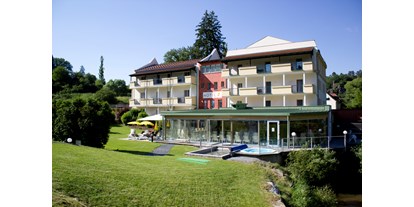 Hundehotel - Umgebungsschwerpunkt: Fluss - Germanns (Zwettl-Niederösterreich) - Außenansicht Hotel - Hotel-Restaurant Liebnitzmühle