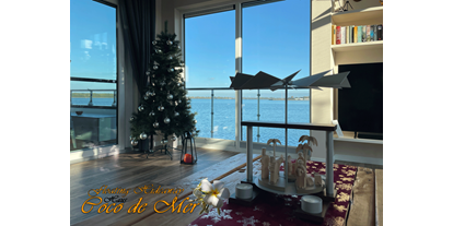 Hundehotel - Grill - Salon in der Adventszeit - living room during advent - Coco de Mer