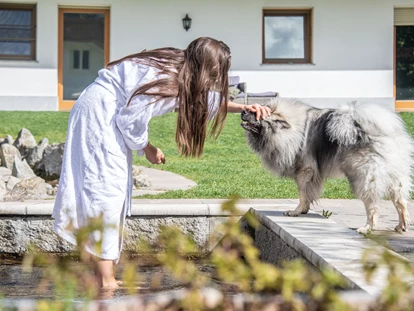 Hundehotel - Hundewiese: eingezäunt - Sand in Taufers - Hotel Sonja