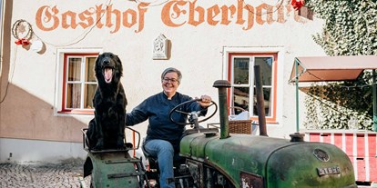 Hundehotel - Hundewiese: eingezäunt - PLZ 9461 (Österreich) - Gasthof Eberhard