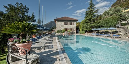 Hundehotel - Pools: Außenpool nicht beheizt - Lugano - Parco San Marco swimming pool - Parco San Marco Lifestyle Beach Resort
