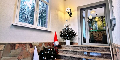 Hundehotel - keine Leinenpflicht im Hotel - Königstein/Sächsische Schweiz - Pension Haus Anna