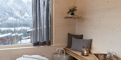 Hundehotel - Sauna - Paßhammer - Privates Saunahäuschen in den Bergschau´n-Appartements - Sloho Bergurlaub