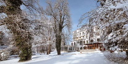 Hundehotel - Wellnessbereich - Leutkirch im Allgäu - Winter im Parkhotel Jordanbad  - Parkhotel Jordanbad