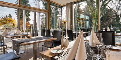 Hundehotel - Klassifizierung: 4 Sterne - Leutkirch im Allgäu - Parkrestaurant - Parkhotel Jordanbad