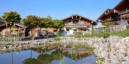 Hundehotel - Pools: Außenpool beheizt - Lech - Außenansicht - Alpin Chalets Panoramahotel Oberjoch