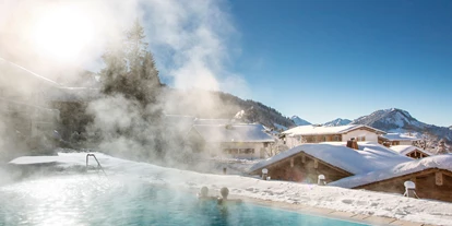 Hundehotel - Pools: Außenpool beheizt - Lech - Alpin Chalets Panoramahotel Oberjoch