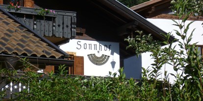 Hundehotel - Preisniveau: moderat - Trentino-Südtirol - Sonnhof Apartments