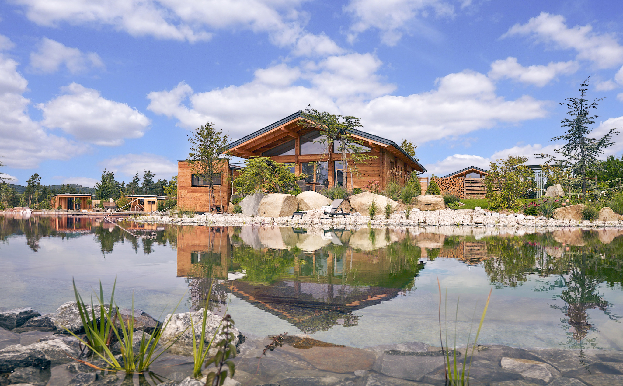 Urlaub-mit-Hund - Landhaus - Kittenberger Chalets am Gartensee 