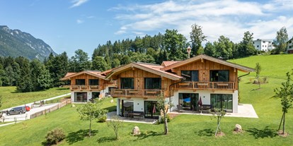 Hundehotel - Verpflegung: Frühstück - Tiroler Unterland - Unsere Chalets mit eigenem Garten und Gassiwiese. - Hotel & Chalets Mariasteinerhof