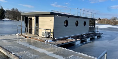 Hundehotel - Unterkunftsart: Chalet - Deutschland - Hausboot in Waldkirchen - Waidlerland Feriendorf 