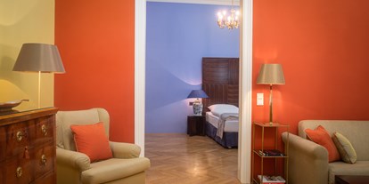 Hundehotel - WLAN - PLZ 1010 (Österreich) - Wohnzimmer Grande Suite - APPARTEMENT-HOTEL AN DER RIEMERGASSE