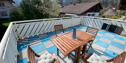 Hundehotel - Bergwanderungen - Österreich - terrasse oben - Haus Roith