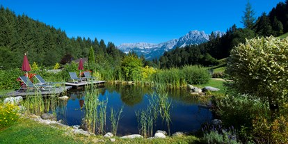 Hundehotel - Pools: Außenpool beheizt - Tiroler Unterland - Hotel Landhof