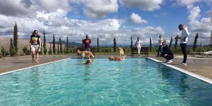 Hundehotel - Bademöglichkeit für Hunde - Toskana - Fattoria Maremmana