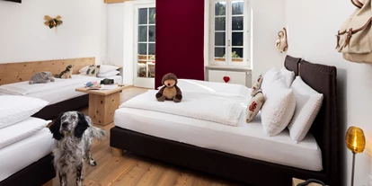 Hundehotel - keine Leinenpflicht im Hotel - Kaltern am See - Familienzimmer - Small & Lovely Hotel Zaluna