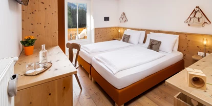 Hundehotel - keine Leinenpflicht im Hotel - Trentino-Südtirol - Standardzimmer - Small & Lovely Hotel Zaluna
