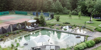 Hundehotel - Klassifizierung: 4 Sterne - Leogang - Naturbadeteich - Naturhotel Schütterbad