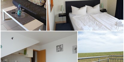 Hundehotel - Umgebungsschwerpunkt: Strand - Nordseeküste - Ausschnitt Zimmer - NordseeResort Hotel&Suite Arche Noah