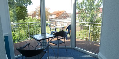 Hundehotel - Preisniveau: günstig - Langeoog - Wintergarten Balkon 1. Etage - NordseeResort Hotel&Suite Arche Noah