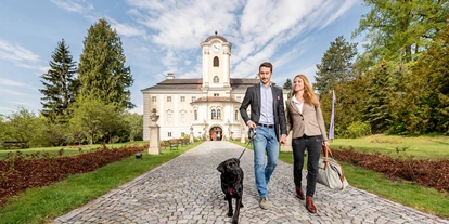 Hundehotel - Hundewiese: nicht eingezäunt - Österreich - Schlosshotel Rosenau