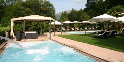Hundehotel - Pools: Außenpool beheizt - Brissago - Hotel & Spa Cacciatori