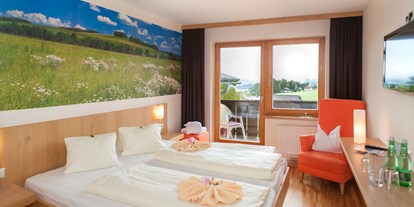 Hundehotel - WLAN - Doppelzimmer "Kräuterzimmer" - Almfrieden Hotel & Romantikchalet