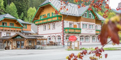 Hundehotel - Sauna - Salzburg - Sommerbild Hotel aussen - Hotel Wohlfühlpension Gell