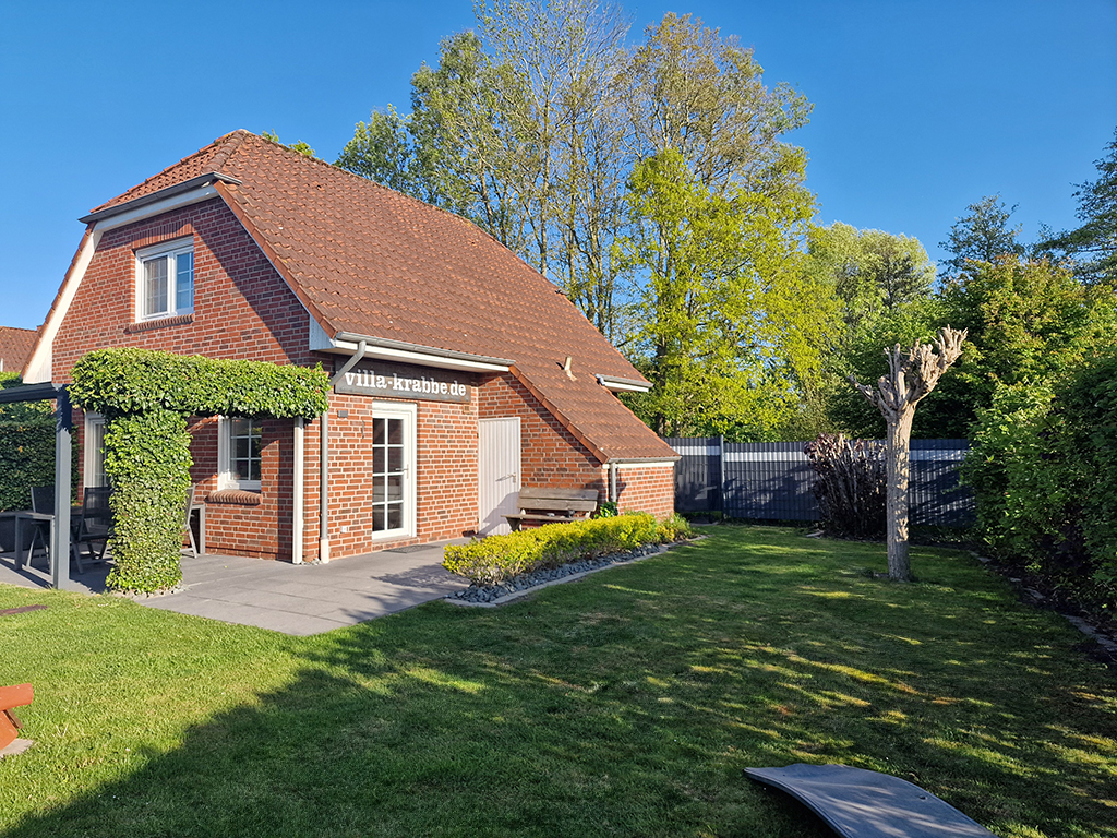 Urlaub-mit-Hund - Villa Krabbe in Hooksiel – hundefreundliches Ferienhaus mit Garten und Terrasse. - Villa Krabbe