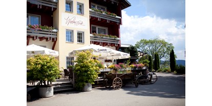 Hundehotel - Umgebungsschwerpunkt: Berg - Lenzkirch - Sonnenterrasse und Biergarten - Berghotel Wiedener Eck