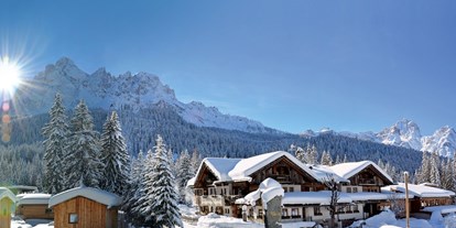 Hundehotel - Wellnessbereich - Südtirol - Winterpanorama - Caravan Park Sexten