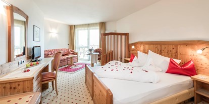 Hundehotel - Hallenbad - Südtirol - Romantische Juniorsuite La Rosa  - Hotel Das Badl