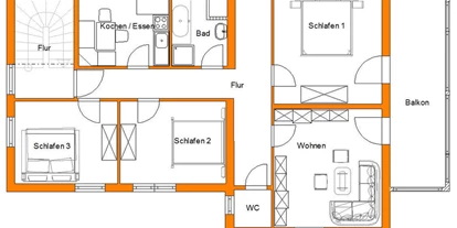 Hundehotel - Trink-/Fressnapf: im Zimmer - Sabuatach (Ebenthal in Kärnten) - Plan Ferienwohnung - Accanto Appartements