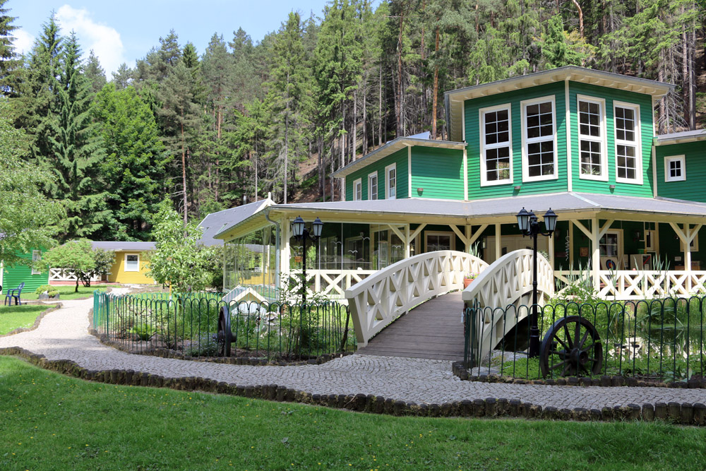 Urlaub-mit-Hund - Steintalhaus – Empfang, Rezeption - Ferienanlage Steintal Geraberg