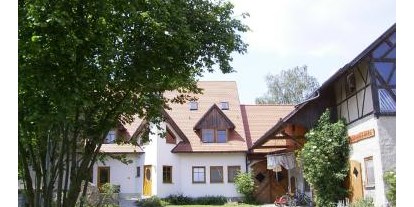 Hundehotel - Unterkunftsart: Ferienhaus - Ansbach - Ferienhof Sommerberg von vorne  - Ferienhof Sommerberg