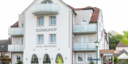 Hundehotel - Unterkunftsart: Hotel - Niederösterreich -  Außenansicht Hotel Donauhof - Hotel & Restaurant Donauhof