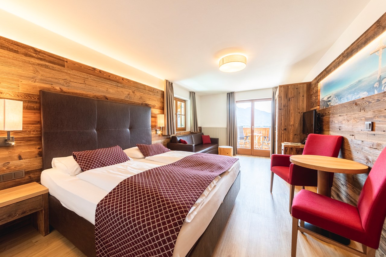 Hotel Der Heinrichshof & Residence  Zimmerkategorien Doppelzimmer Südbalkon Superior