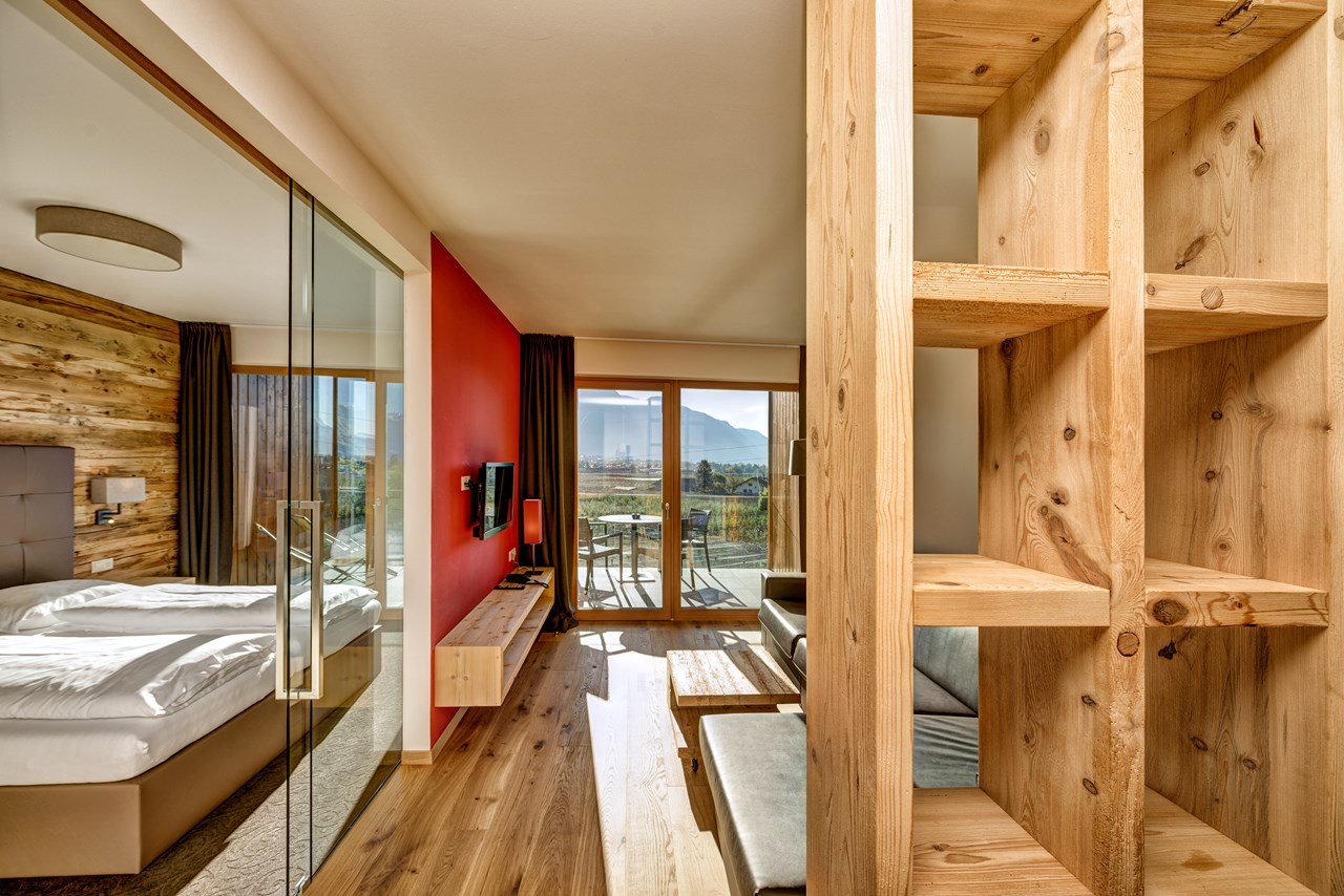 Hotel & Residence Der Heinrichshof Zimmerkategorien Suite in der Residence mit Südbalkon