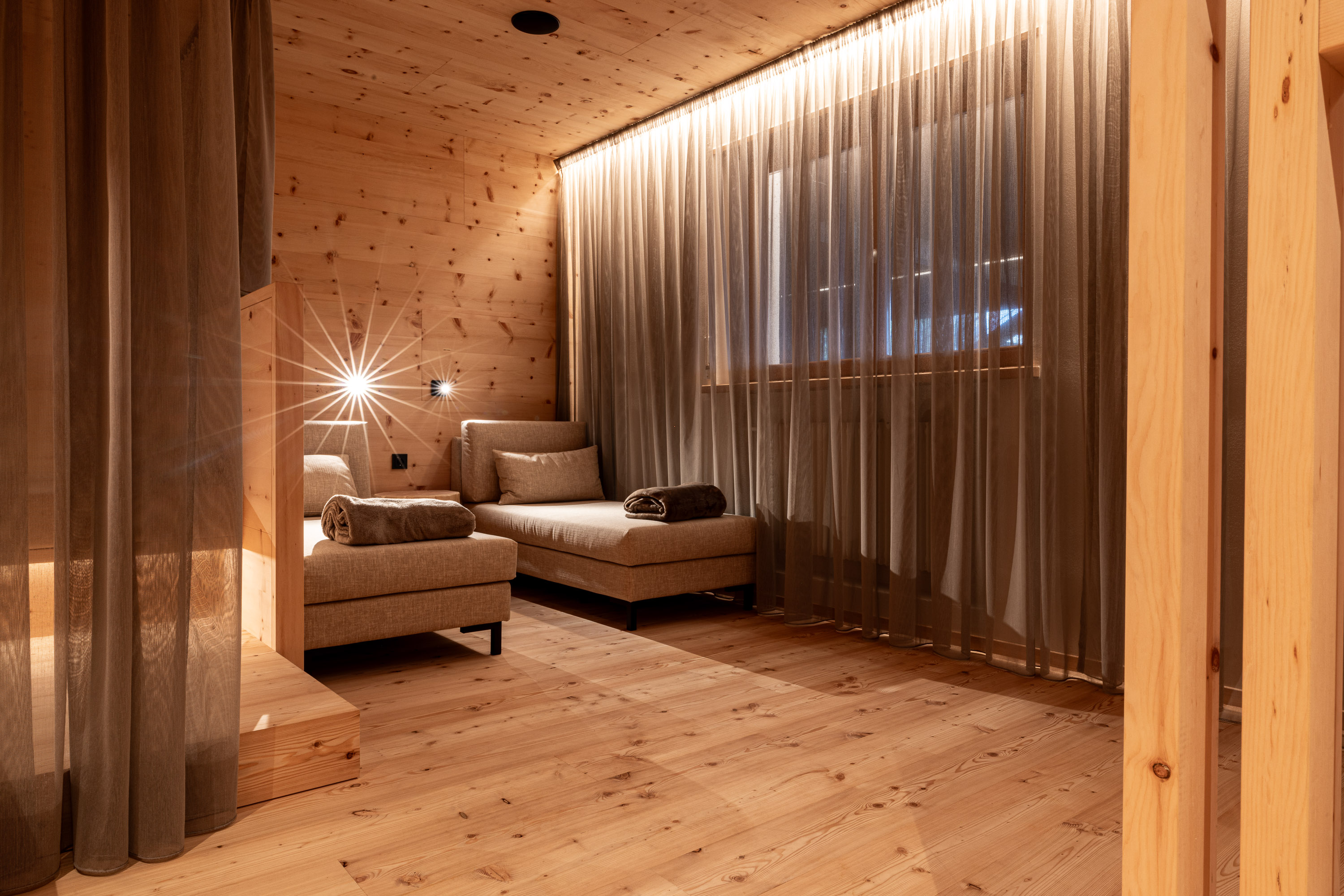 Urlaub-mit-Hund: Zirben-Ruheraum - Hotel & Residence Der Heinrichshof