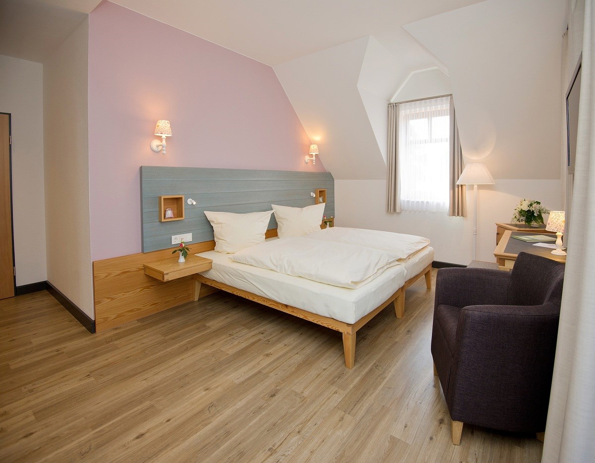 Okelmann's | Eco Hotel & Apartement Zimmerkategorien Doppelzimmer Lütt Licht
