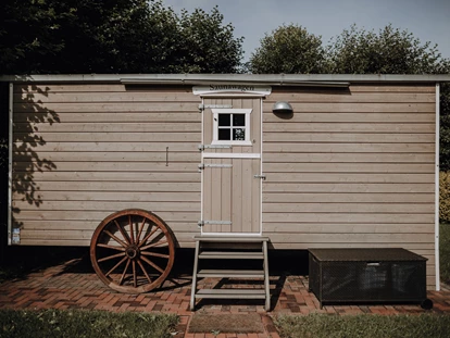 Hundehotel - Verpflegung: Halbpension - Bremen-Stadt - tiny Sauna im Schäferwagen - Okelmann's