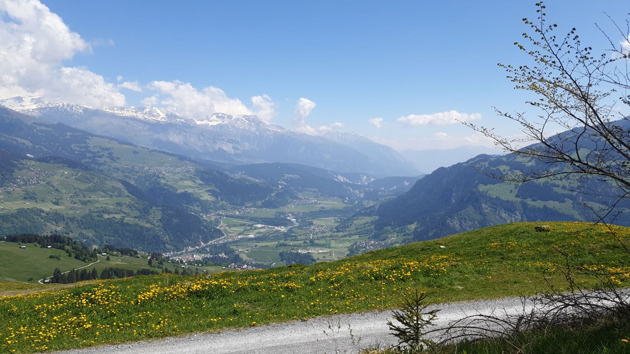 Hotel Gravas Lodge Ausflugsziele Bündner Rigi