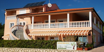 Hundehotel - Trink-/Fressnapf: an der Rezeption - Zadar - Šibenik - Olive House Platz für Hund und Herrchen und Frauchen - Olive House